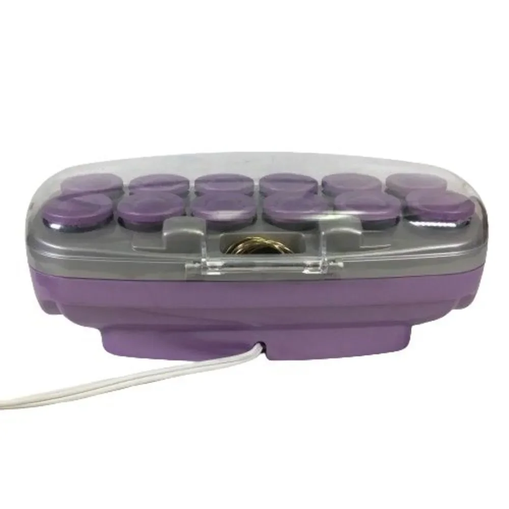 Conair Ion Shine Velvet Hot Rollers Hair Curlers Large 1.5